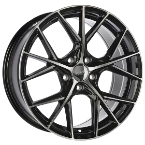 Dai Alloys – A-Spec – Black – 14″x6″ 35mm – Summer Wheels – DW1241401